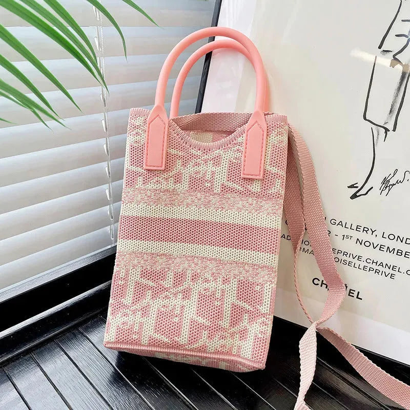 Love Mini Knit Shoulder Crossbody Bag - Bella Enchanté
